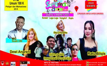 Para Artis Papan Atas Kalimantan Timur. Eka Chantika, Ratu Bilqis dan Dewi siap Ambyarkan Kota Samarinda